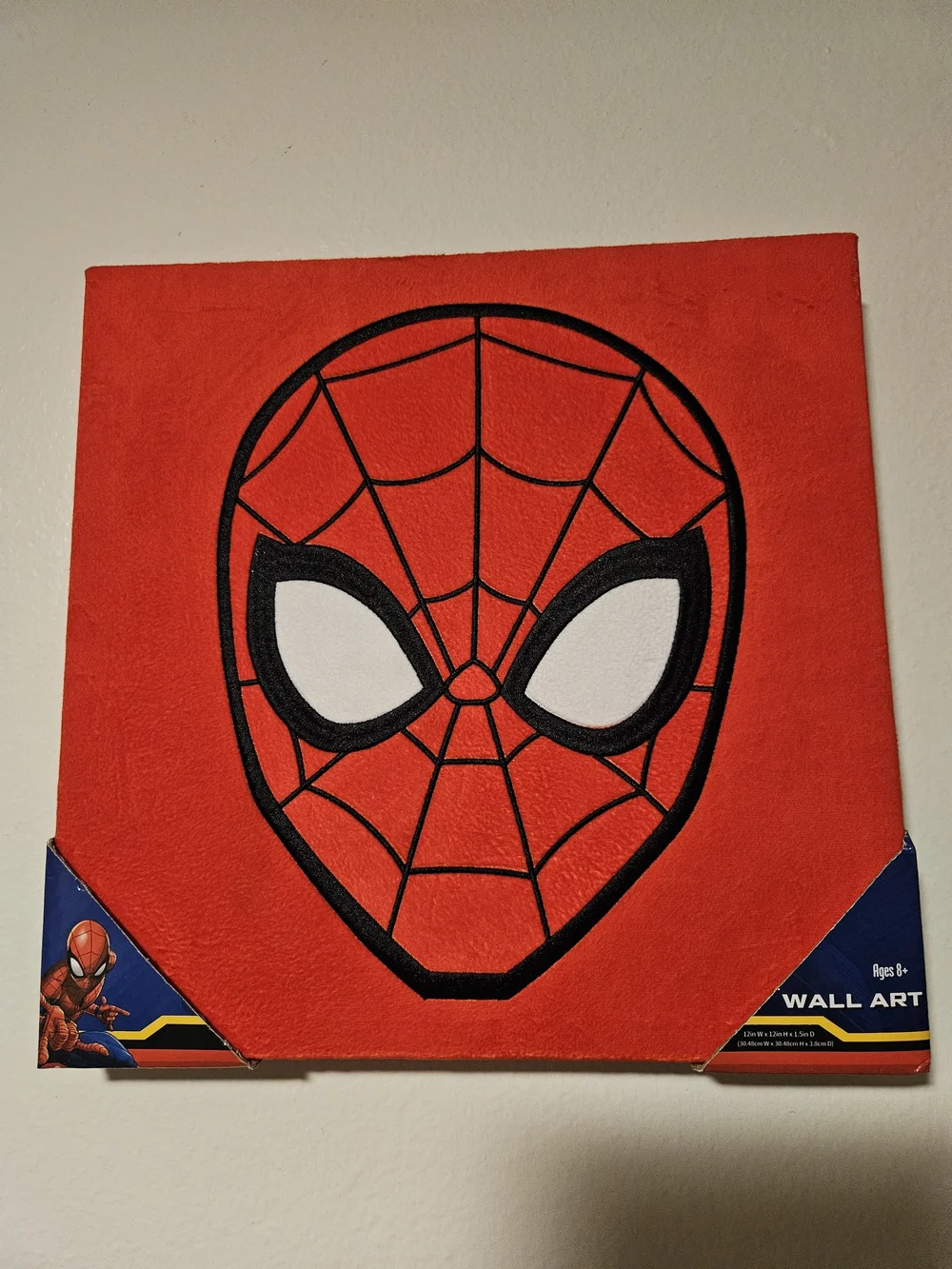 Marvel Spider-Man Plush Textured Wall Art